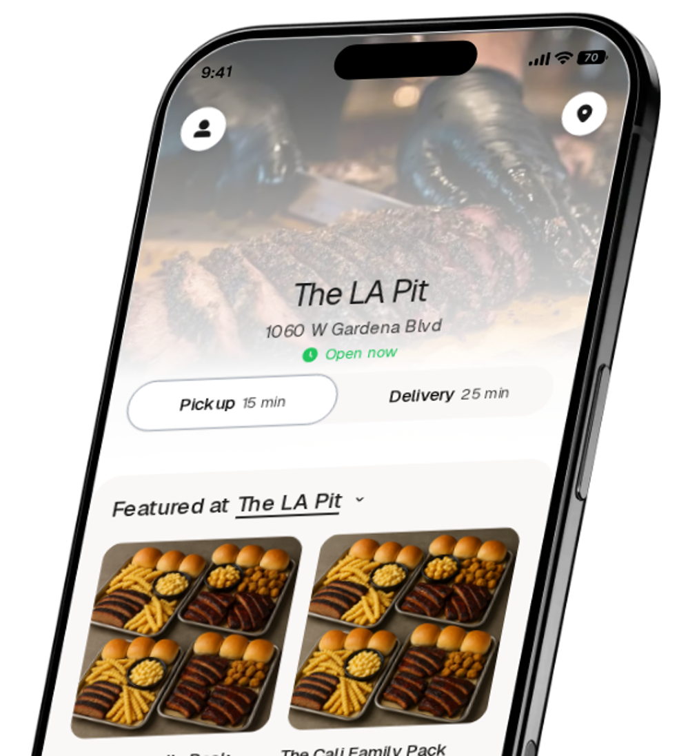 The LA Pit app preview