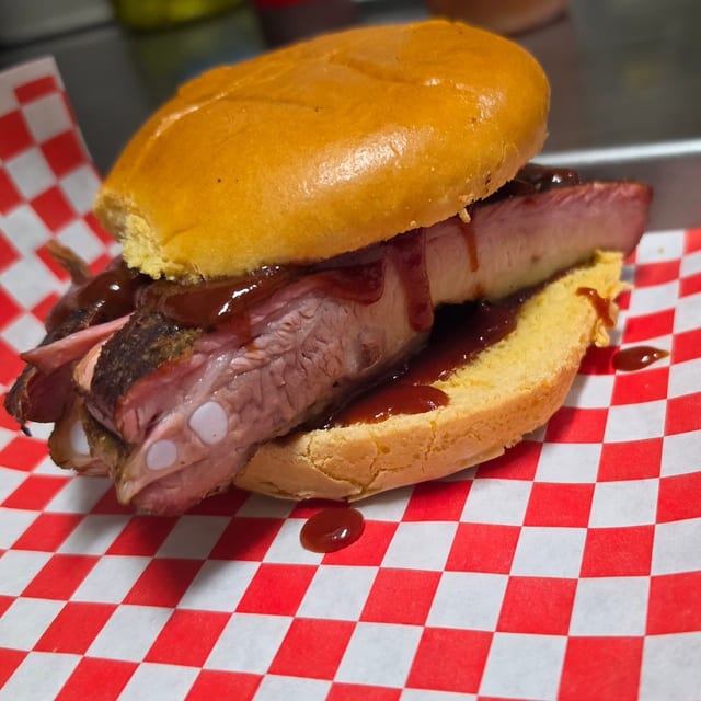 The Rib Burger.