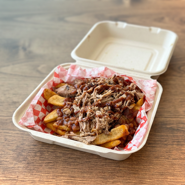 Bar B Q Fries.
